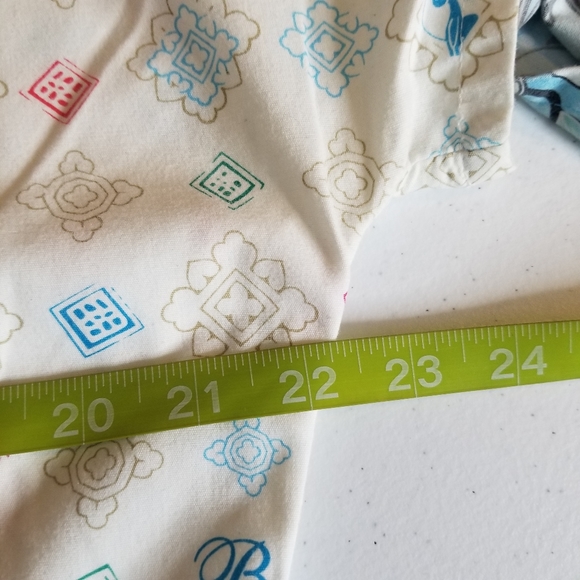 Women's Baby Phat  Print Short Sleeve Scrub Top L - Picture 4 of 5